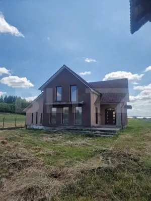 Casa noua, semifinisata, 56 ari teren, zona de exterior Est ( 10 km) - imagine 3