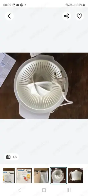 storcator citrice Philips Daily Collection - imagine 4