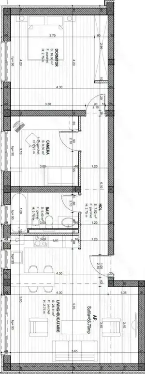 GRADINA 50 mp. Aproape de Zone2 si Mega Image. Decomandat. - imagine 11