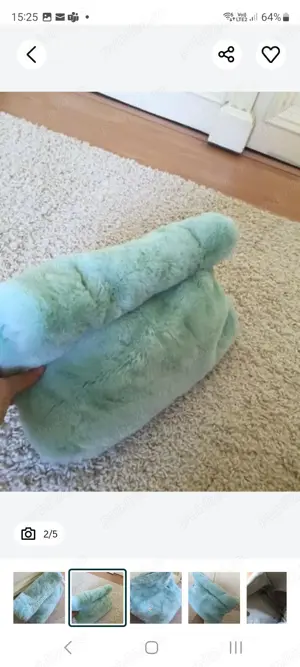 geanta tip plic pufoasa - imagine 2