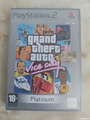 [PS2] Vând GTA Vice City original pentru PlayStation 2 [poze reale]