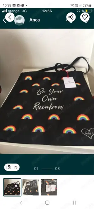 sacosa de bumbac Tabhita Webb