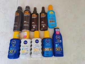 Spray si lotiuni pentru protecție solară NIVEA SUN etc.(Super Ofertă).