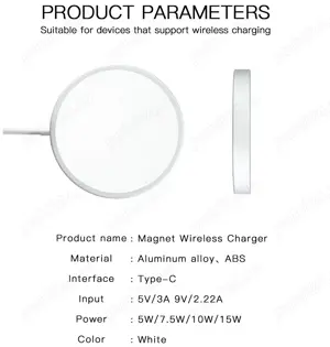 Incarcator ( charger ) wireless WIFI telefon mobil ! - imagine 2