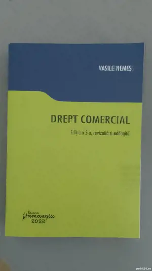 Vasile Nemes - Drept comercial