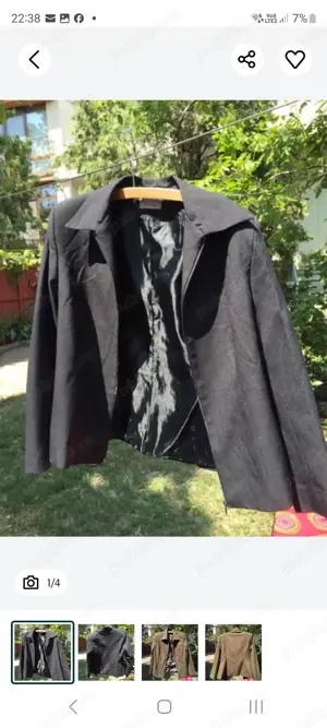 sacou dama, marimea M, disponibil in 2 culori