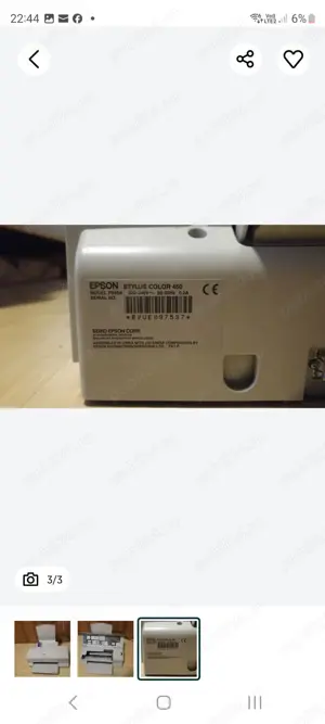 imprimanta Epson Stylus Color 460 - imagine 3