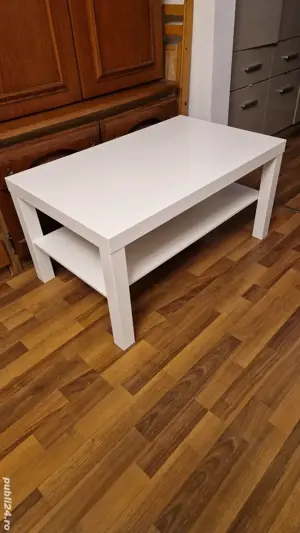 Masuta de cafea Alba 90 cm x 55 cm Produs Nou - imagine 2