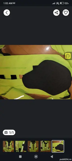 vesta airbag, parasailing, protecție accident,siguranta rutiera - imagine 3