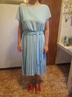 Rochie bleu Noua. Mărime XL. Poliester - imagine 2