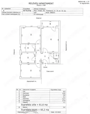 Pachet: 2 apartamente cu 3 camere în Zona Ultracentrală Onești (Bd Oituz 14 și Tineretului 10) - imagine 7