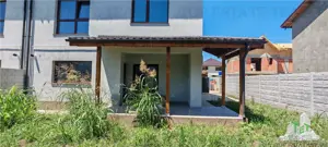 Vila individuala cuplata 5 camere, P+1+M, incalzire in pardoseala, toate utilitatile, 227mp teren, f - imagine 7