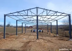vând hală metalică de pe stoc  - imagine 4