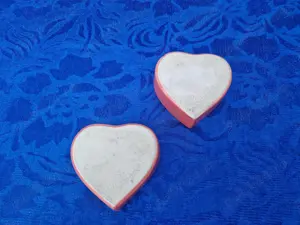 Bol ceramic inima, 12x12x3cm, set decorativ pentru acasa sau magazin - imagine 4