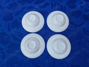 Set Mic Dejun 4 Farfurii gem, ceramica, 10 cm, Simplicity - imagine 3