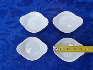  Set Mic Dejun 4 Farfurii unt, ceramica, 10 cm, Simplicity - imagine 4