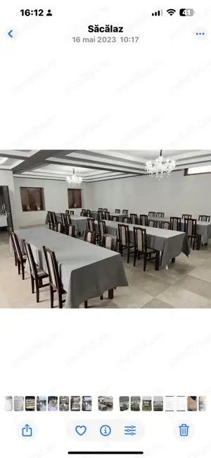 Vând vilă tip pensiune la parter restaurant cu toate utilajele spațiu restaurant 70 persoane terasă
