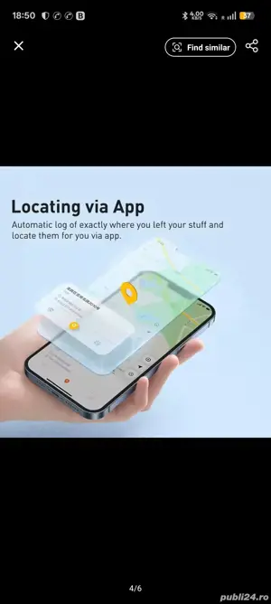 Baseus Bluetooth SMART Tracker - imagine 2