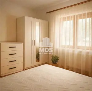 Transformat in 3 camere la parter cu balcon, mobilat - imagine 4