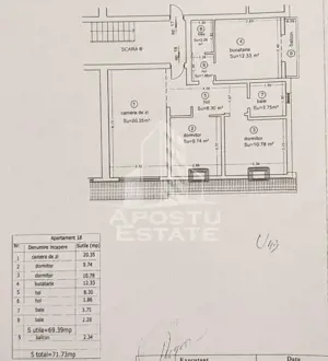 Apartament 3 camere, modern,zona Lipovei - imagine 15