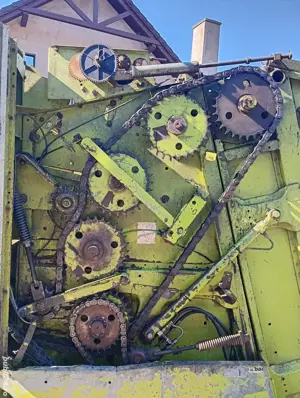 Claas Rollant 46, plasa si 2 ate, tocator, pickup mare, balot 120*120, gresare automata - imagine 7