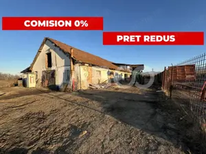 Vanzare hala Industriala cu teren intravilan de 650 mp in Ileni