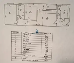 Apartament 3 camere Semidecomandat Str. Covasna-Berceni - imagine 8