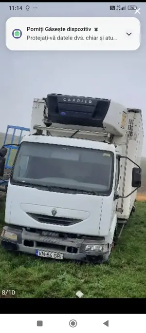 Camion frigorific Carrier,,de 10 tone cu lift, - imagine 2