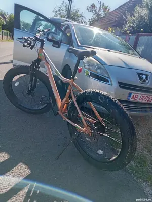 Bicicleta Fat Bike .Noua.Aluminiu.4.0 balonaj.Solida - imagine 3