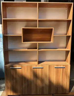 Biblioteca cu rafturi; Dulap cu spatii de depozitare; Biblioraft