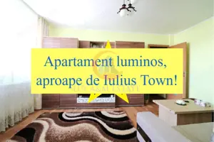 Apartament luminos, aproape de Iulius Town