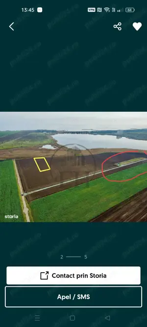 Teren intravilan 2118 mp