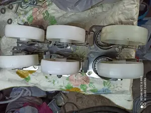 Roți inox pivotante și fixe. - imagine 3