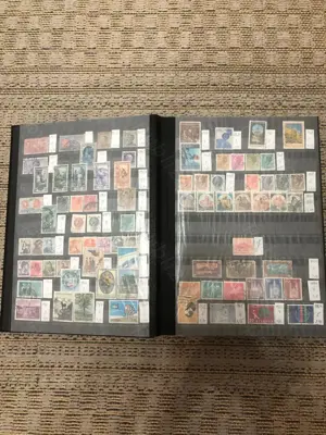 Vand colectie de timbre de pe 5 continente - imagine 4