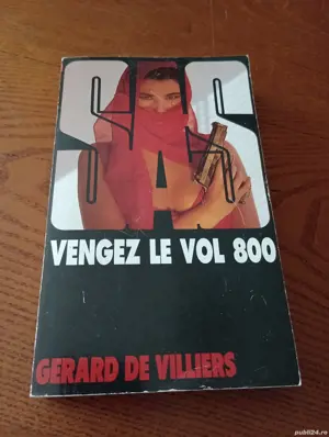 Carte 14, Vengez Le Vol 800 de Gerard fe Villiers