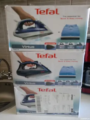 Vând fier de călcat Tefal, talpă de ceramica,nou nout.