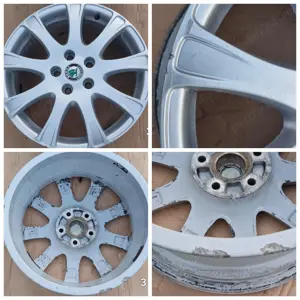 Jante Skoda OEM 17 inch – 5x112 – Schimb/Vând – Trimit cu verificare! - imagine 3