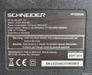 Schneider led24-sc410k ms3663s.pa672  pt236at02 - imagine 4
