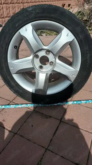 Anvelope Hankook vara 195 55 r16 cu jante aluminiu  - imagine 2