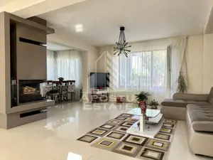 Vila moderna cu 6 camere si 2 garaje, teren 750 mp, Dumbravita