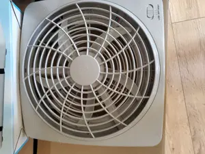 Ventilator puternic de camera, auto sau portabil 12V sau baterii - imagine 3