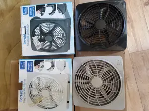 Ventilator puternic de camera, auto sau portabil 12V sau baterii