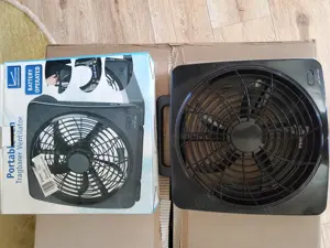 Ventilator puternic de camera, auto sau portabil 12V sau baterii - imagine 4