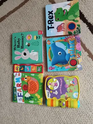 Cărți interactive bebeluși. 