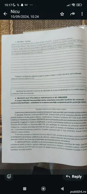 SCHIMB 35000 eur  8500m2  pug