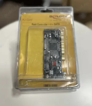 Card PCI Delock Controler RAID cu 4 Porturi SATA, Suport RAID 0, 1, 0+1, JBOD