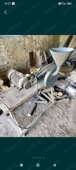 Moara cu motor trifazic 