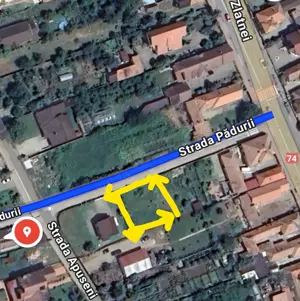 Proprietar vând teren intravilan, 458 mp Alba- Micesti 