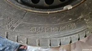 Roți iarnă 195/65/15 Firestone jante+anvelope cauciucuri Skoda, VW Aud - imagine 5