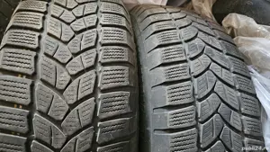 Roți iarnă 195/65/15 Firestone jante+anvelope cauciucuri Skoda, VW Aud - imagine 4
